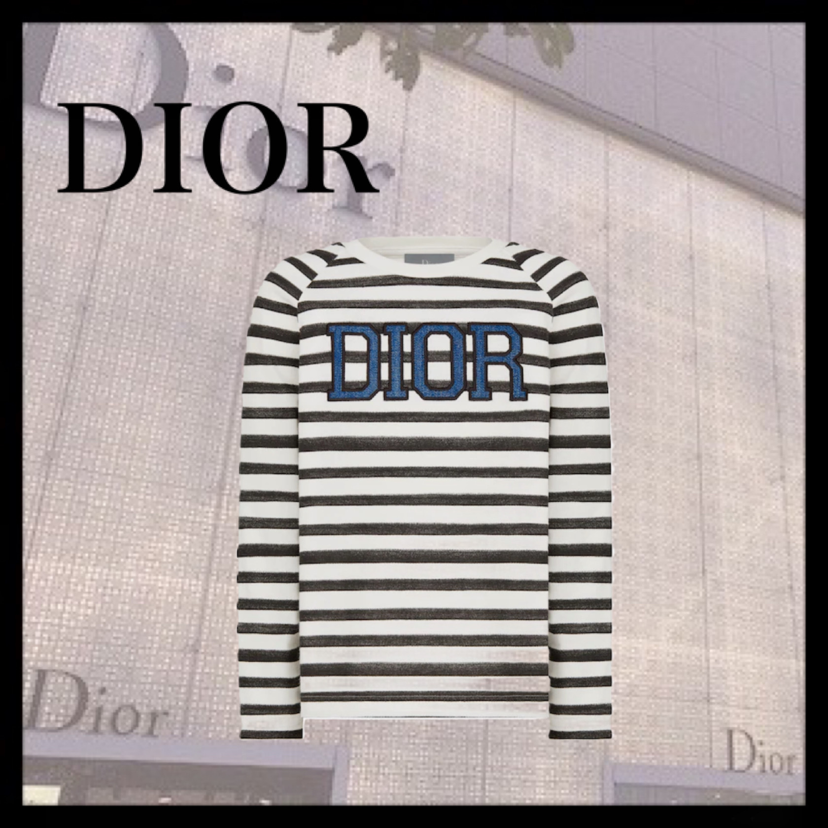 オリジナル ディオール ボーダー ロンT starehegirlscentre.sc.ke