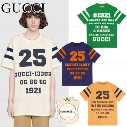 GUCCI x Tシャツ・カットソー(メンズ) - 海外通販のBUYMA 偉大な Gucci⭐人気ロゴラメTシャツ Tシャツ/カットソー(半袖/袖なし)