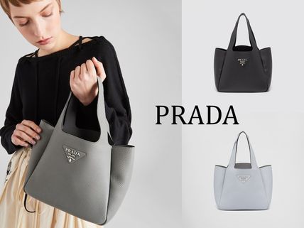 レザー(本革) ブルー(青)系 PRADA x バッグ・カバン(レディース レザー(本革) ブルー(青)系 PRADA x バッグ・カバン(レディース