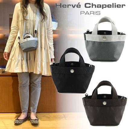 Herve Chapelier(エルベシャプリエ) 2700C 舟型トートXS 3色【BUYMA】