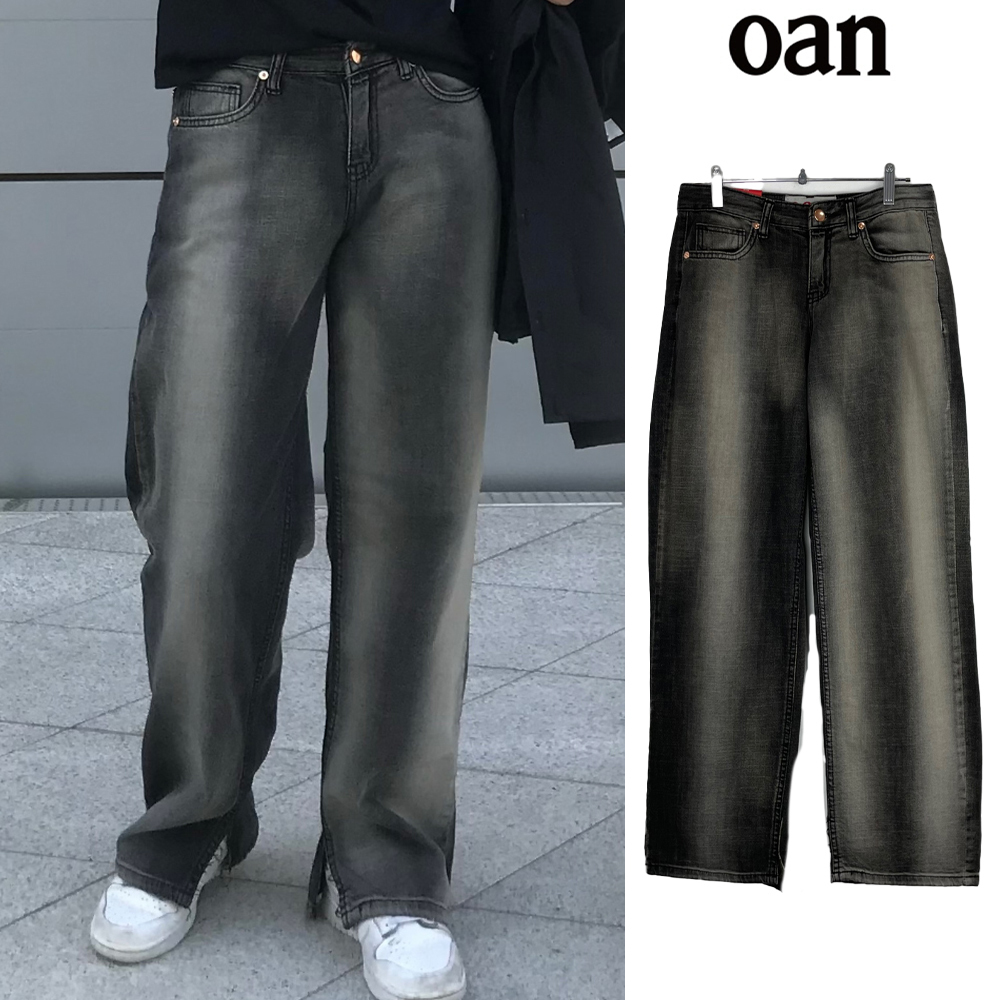 【oan】Flip Washing Denim Pants