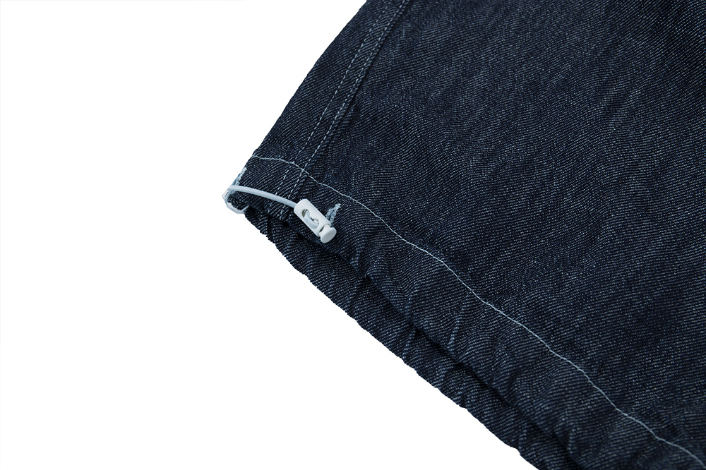 YOURNUS】Prince Linen Balloon Denim Pants