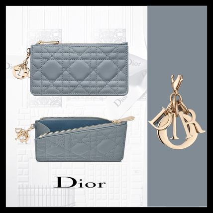 【☆日本限定☆】LADY DIOR スモール ジップ カードホルダー