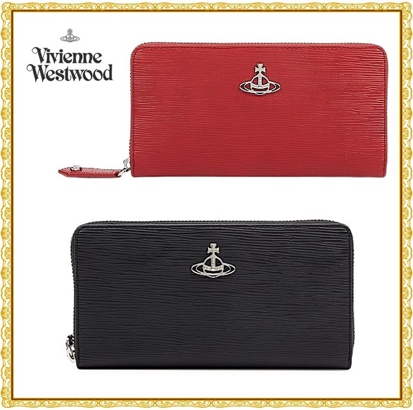 【関税送料込】Vivienne Westwood Paglia red veganレザー 財布