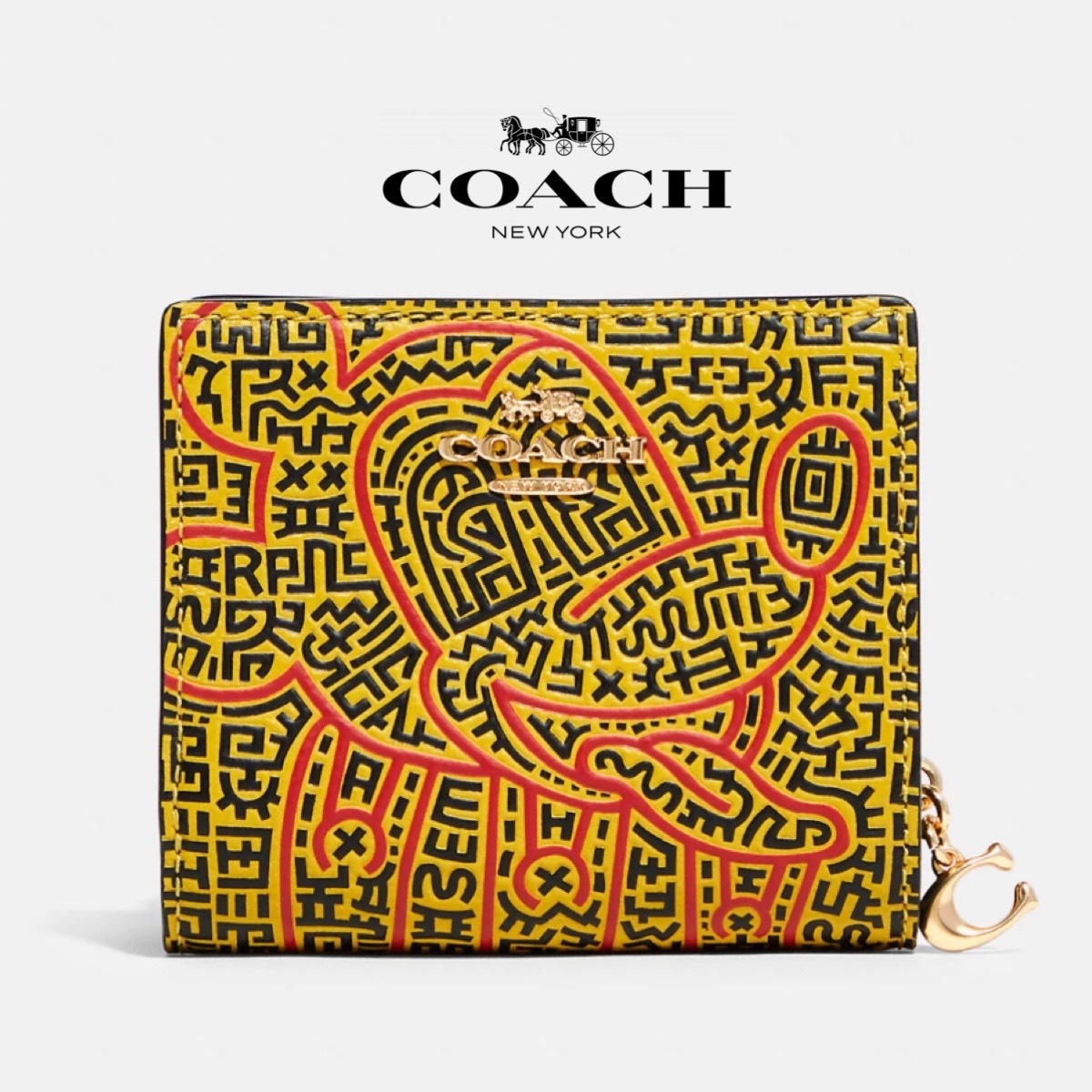 Coach コーチ ディズニーコラボ レザー ミニ財布 Www Metroplanning Com Au