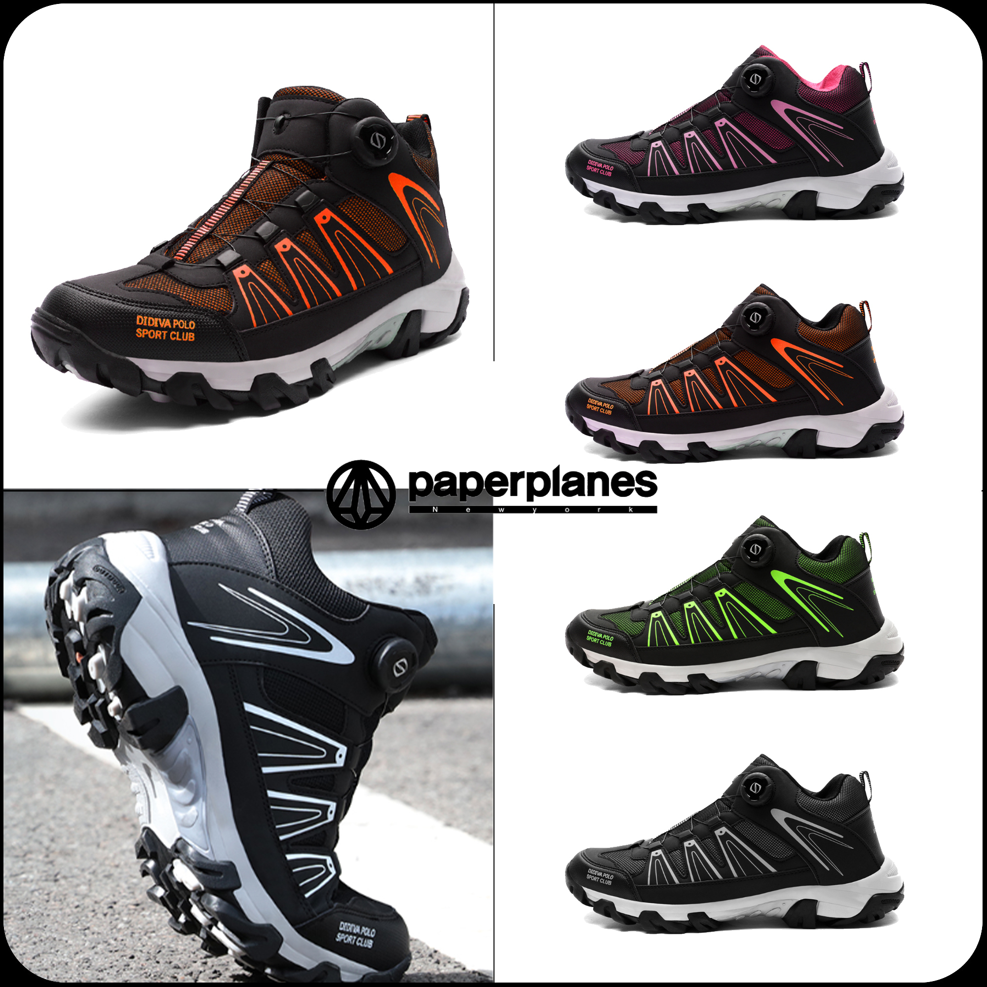 [paperplanes]★WILD TREKKING SHOES RIVER P-108