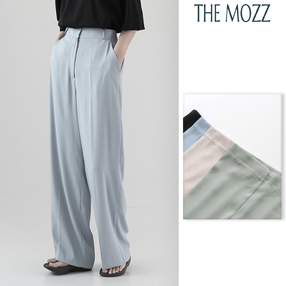 【THE MOZZ】Thumb Cooling Banding Slacks