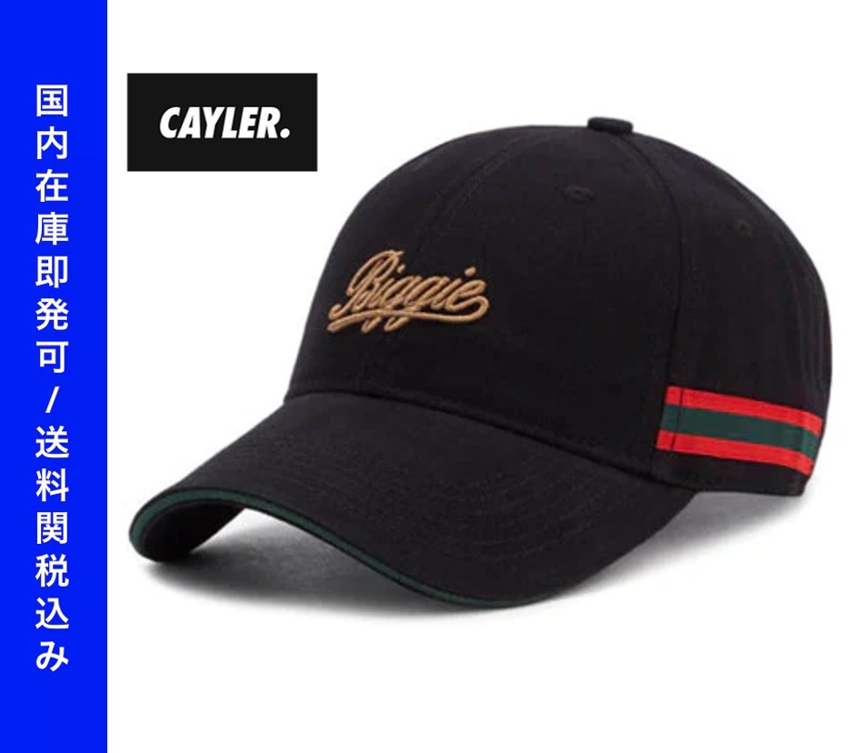 ★国内在庫/即発可*CAYLER&SONS*BIGGIEロゴ刺繍キャップ★