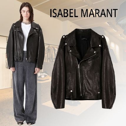 Isabel Marant x レザージャケット・コート(レディース) - 海外通販のBUYMA