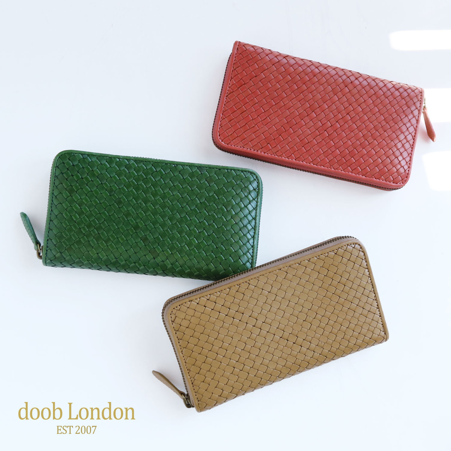 doob London ヌメ革 長財布