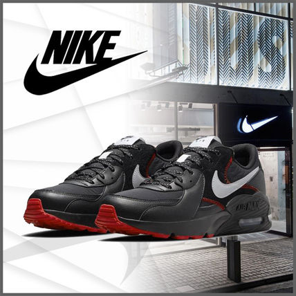 Amazon.com | Nike Men's Air Max Excee Sneaker, Black