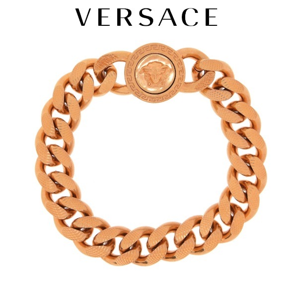 VERSACE】ヴェルサーチ メデューサチェーンブレスレット