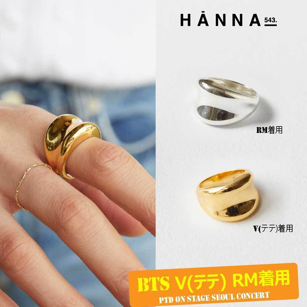 ☆HANNA543☆ R501 リング 男女共用 人気 BTS V テテ / RM着用