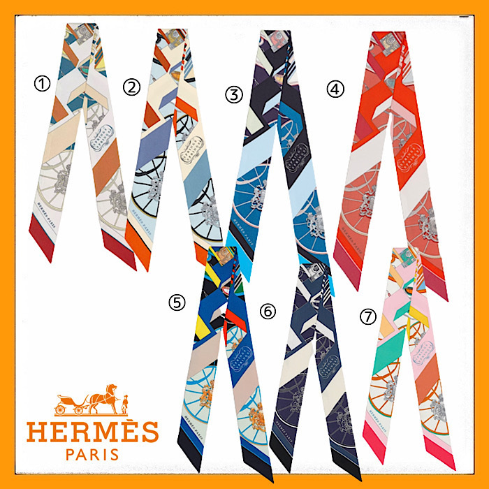 HERMES ツイリー スプリングススプリングス