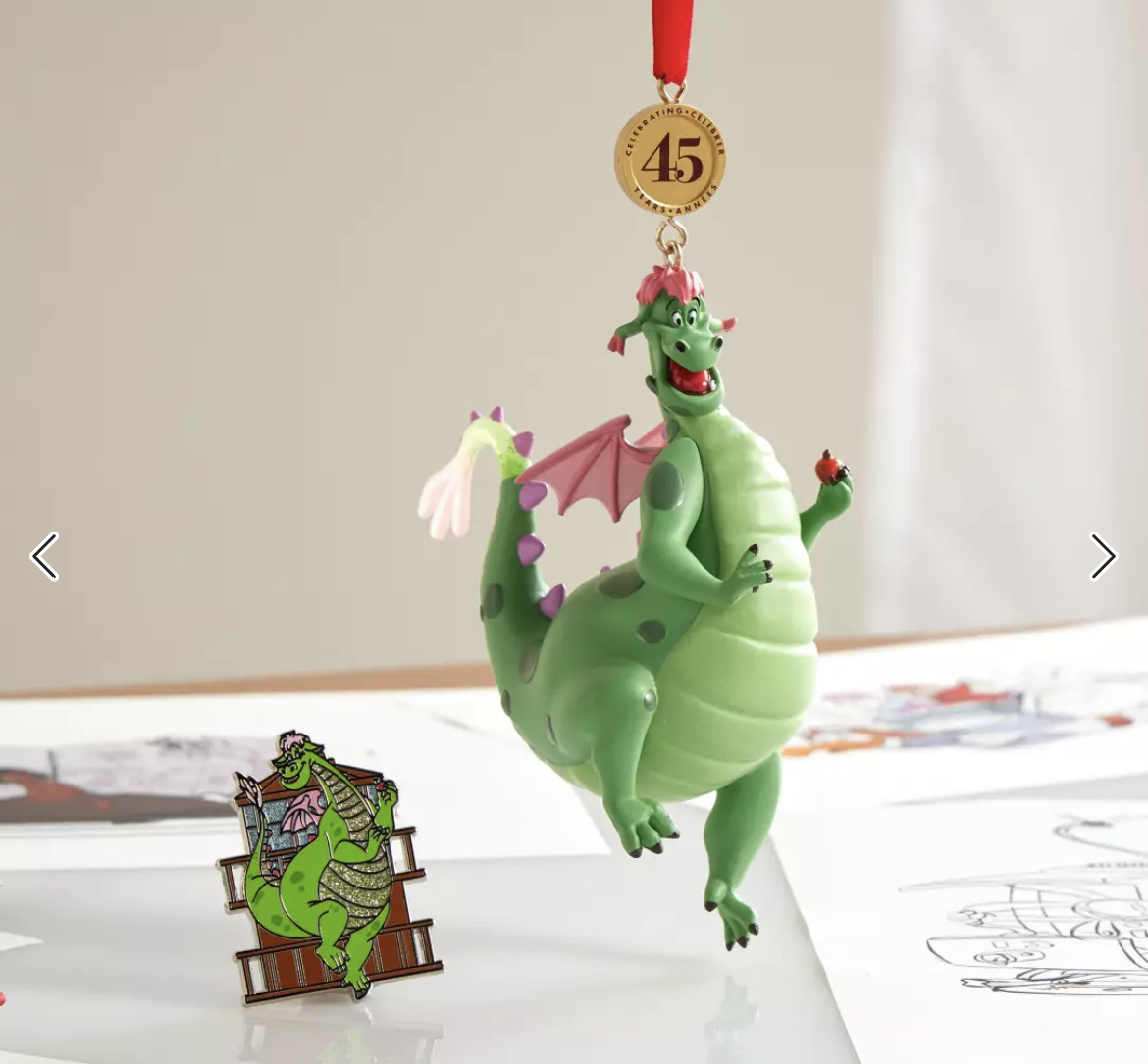 高品質の人気 限定 ピートとドラゴン ４５周年 クリスマス オーナメント キャラクターグッズ 1 Free Www Gatorheatandair Com