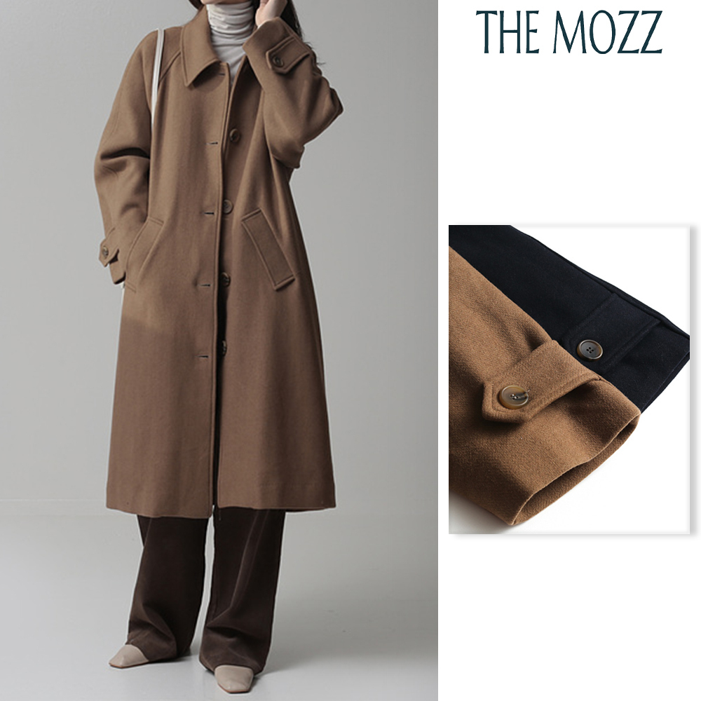 【THE MOZZ】Noha Raglan Wool Coat