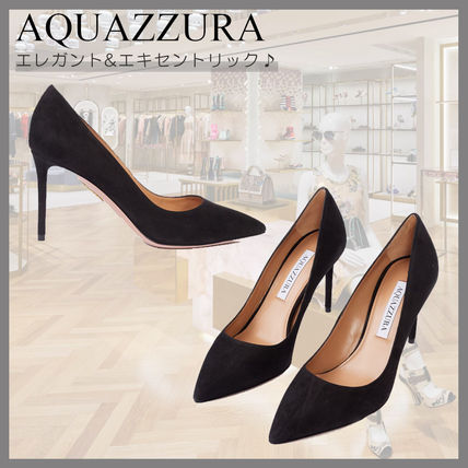 Aquazzura Pointed Toe Pin Heels Elegant Style Pointed Toe Pumps & Mules