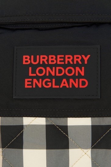 2022AW 大人も着れるBURBERRY キルティングジャケット(C-14Y)
