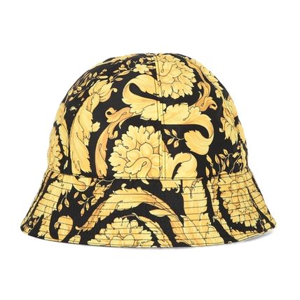 VERSACE Wide-brimmed Hats Unisex Street Style Bucket Hats Wide-brimmed Hats