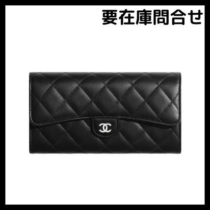 ラムスキン CHANEL x 長財布(レディース) - 海外通販のBUYMA