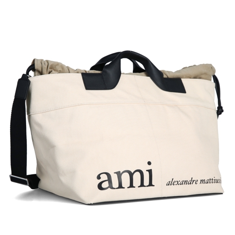 AMI☆関税込 UNISEX 2WAY ラージ マーケットバッグ