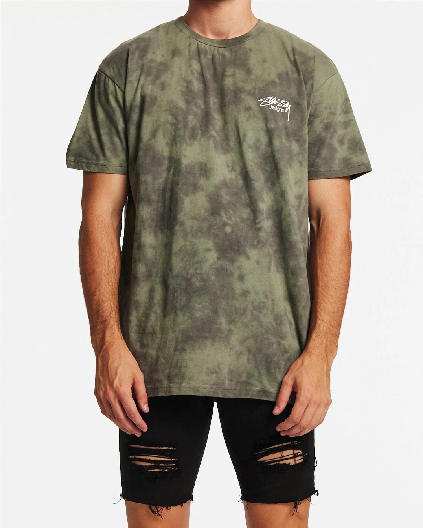 【Stussy】Designs★タイダイ★Tシャツ/半そで