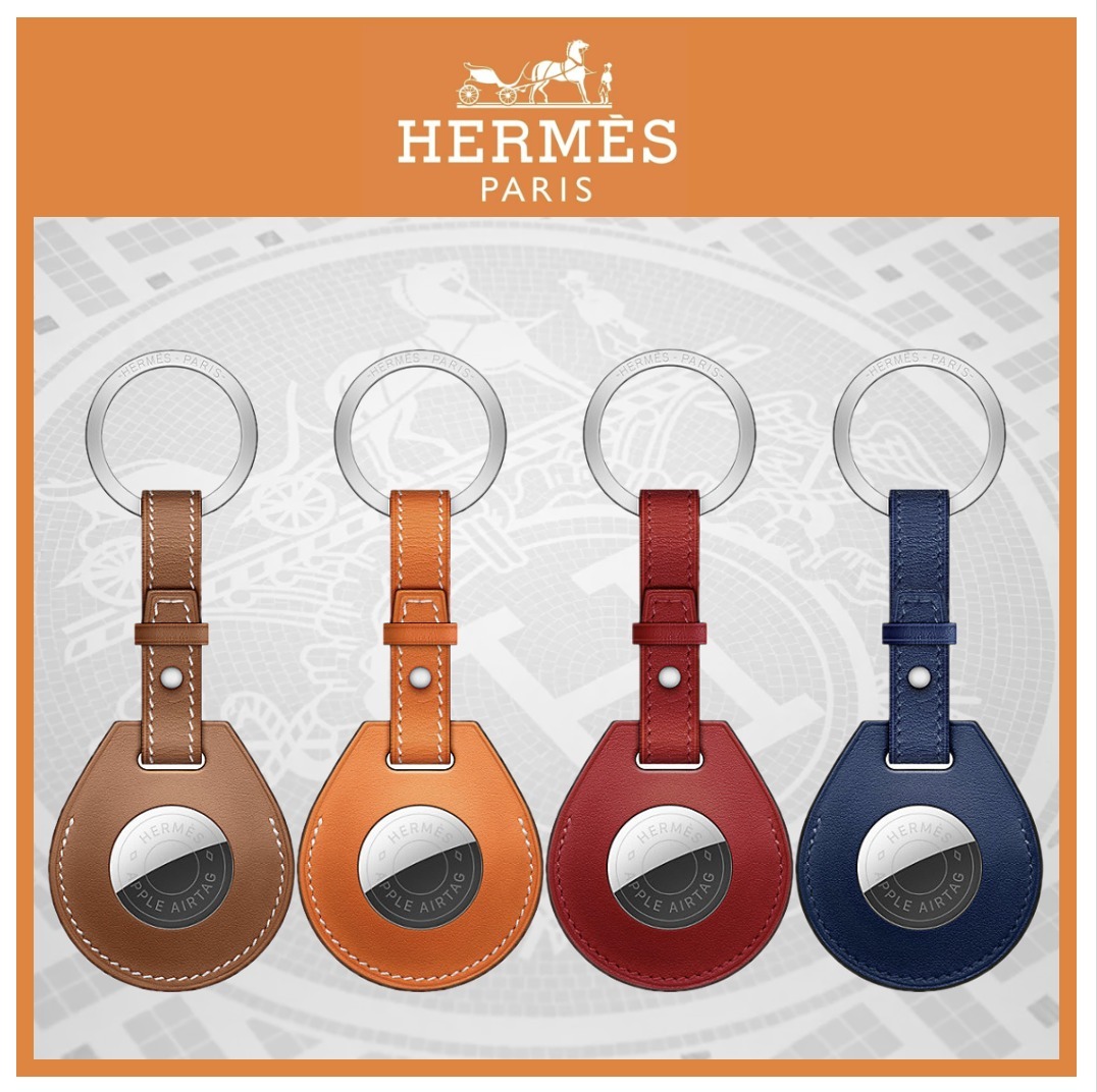【HERMES 】直営店買付★Apple AirTag Hermes key ring