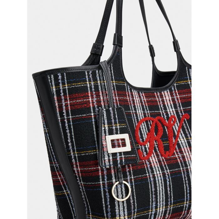 【Roger Vivier】ロゴ グランド ミディアム トートバッグ Roger Vivier】ロゴ グランド ミディアム トートバッグ
