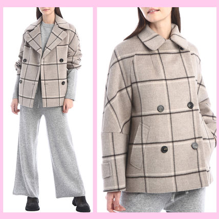 その他チェック Max Mara(マックスマーラ) コート(レディース) - 海外