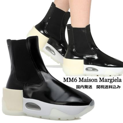 厚底 MM6 Maison Margiela x ショートブーツ・ブーティ(レディース 厚底 MM6 Maison Margiela x ショートブーツ・ブーティ(レディース
