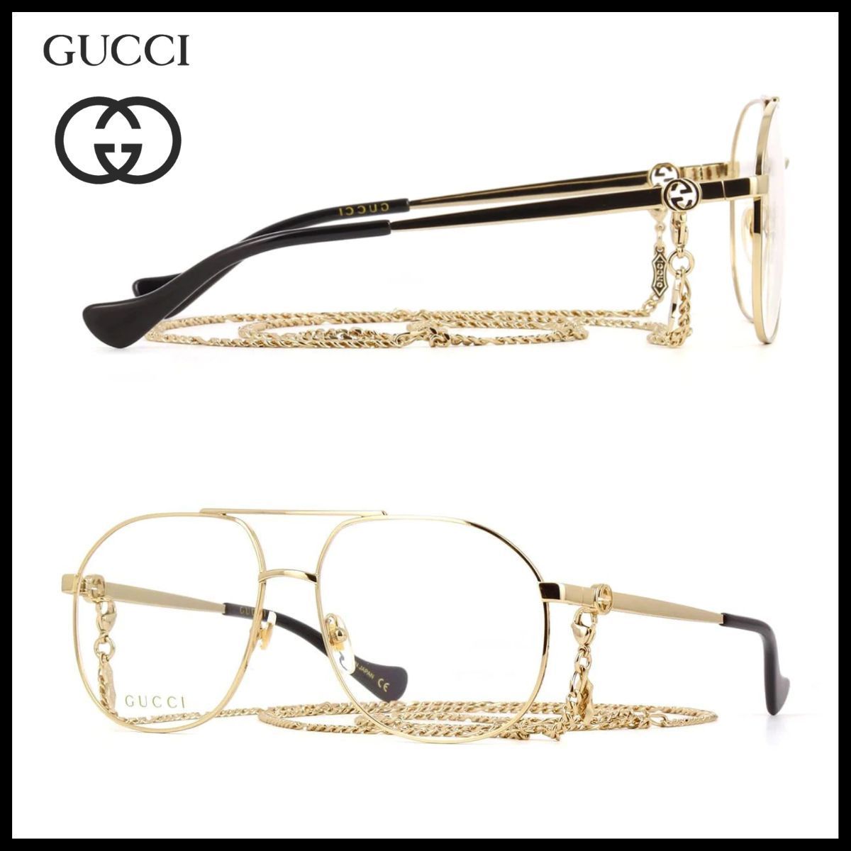 【GUCCI(グッチ)】定番メガネ ★注目商品★ 送料・関税無料