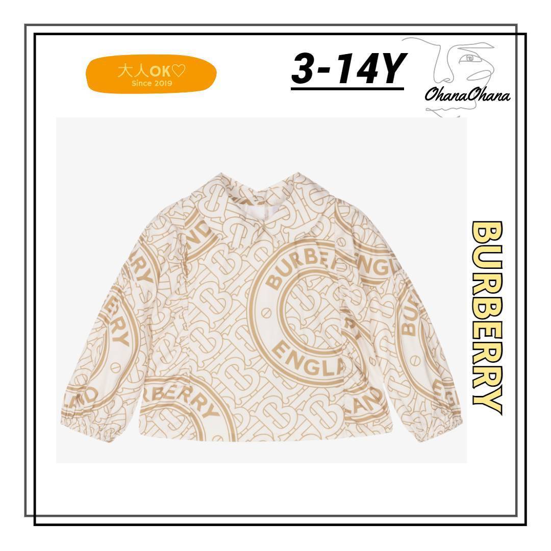 ★BURBERRY★大人の方も モンタージュ プリントブラウス