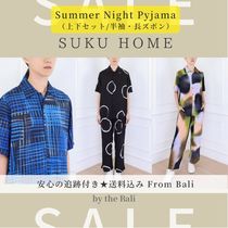 SUKU HOME(スクホーム) ルームウェア・パジャマ 【SUKU Home】サマーパジャマ/半袖長ズボン/竹レーヨン/送料込み