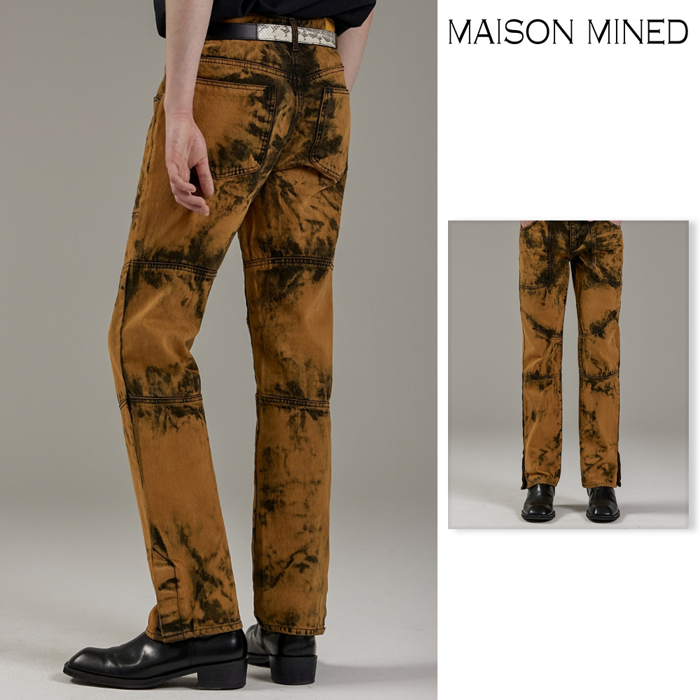 ★日本の職人技★ 【MAISON PANTS DENIM CURVE ORANGE MINED】CHEDDAR デニム・ジーパン ★日本の職人技★ 【MAISON PANTS DENIM CURVE ORANGE MINED】CHEDDAR デニム・ジーパン