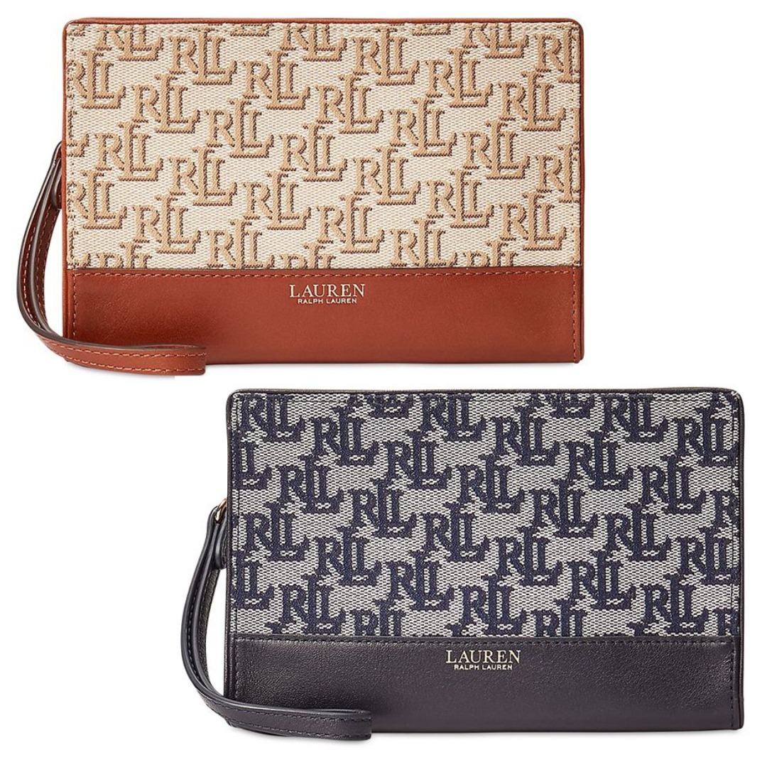 完売 RALPH LAUREN☆モノグラムジャカードスモールポーチ☆2色 ポーチ 完売 RALPH LAUREN☆モノグラムジャカードスモールポーチ☆2色 ポーチ