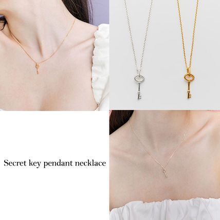 ★韓國人氣ブランド★Hei★baguette layered necklace_2色 Wholesale Women Minimalist Double-layer Necklace