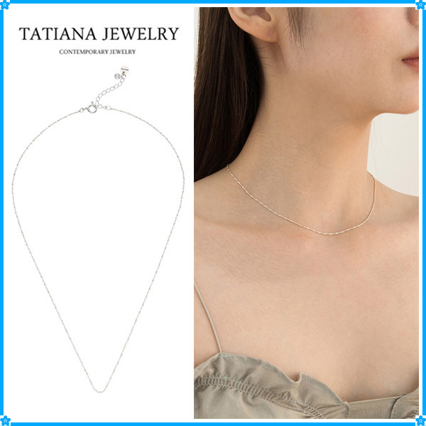 【TATIANA】Shine Tinsel Necklace NZ2017〜ネックレス★2022SS