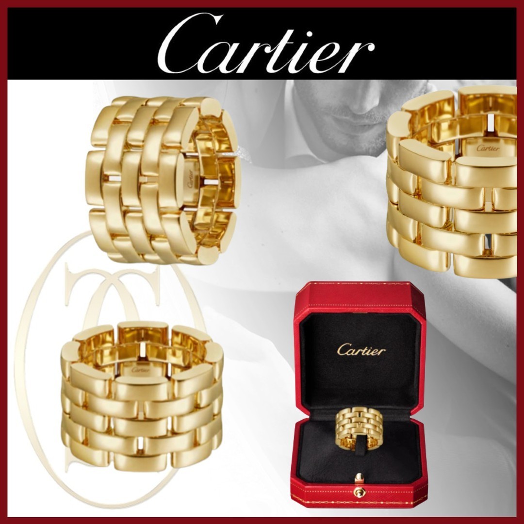 【Cartier】輝き溢れる一品 マイヨン パンテールリング