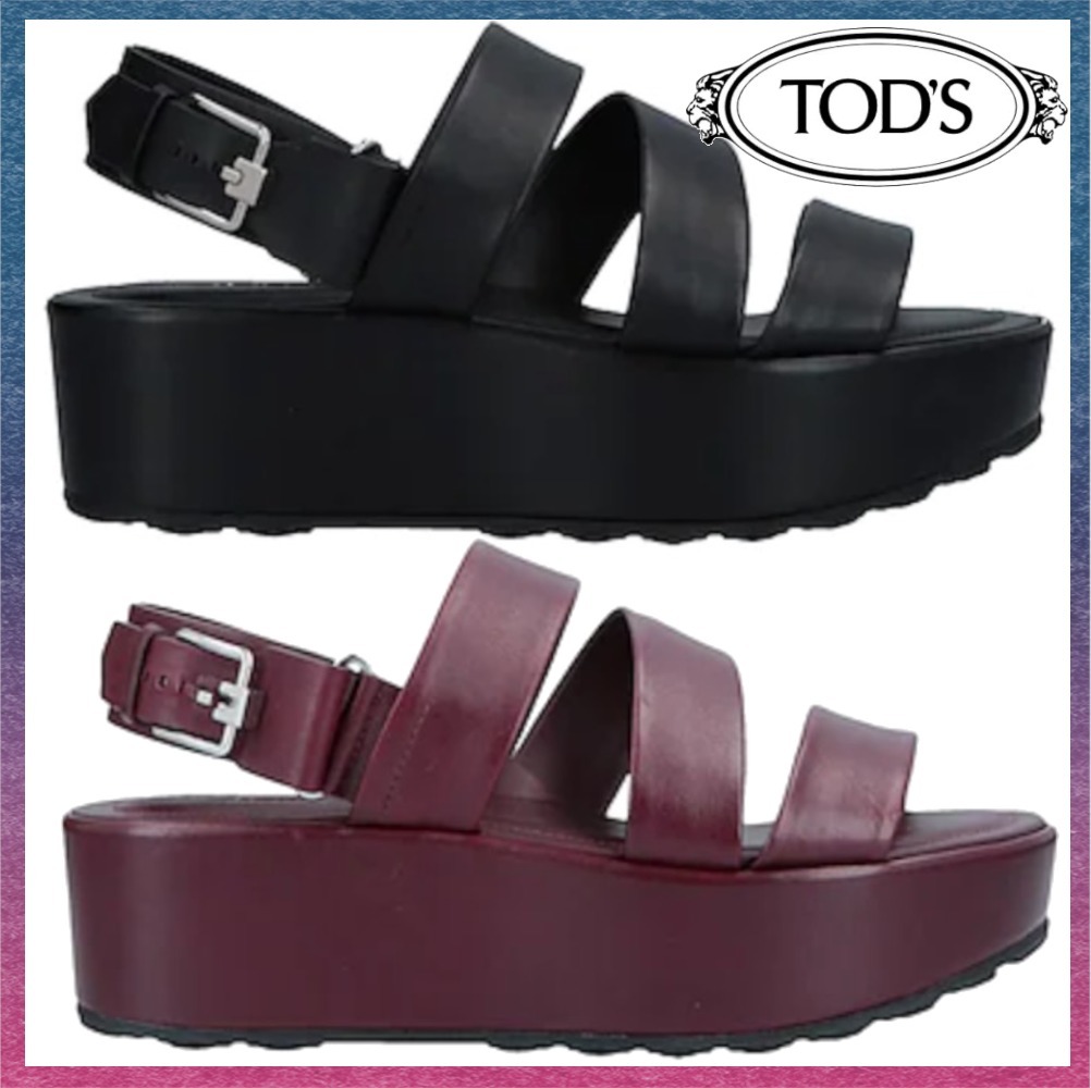 国内発送・関送込★ TOD'S トッズ 厚底サンダル