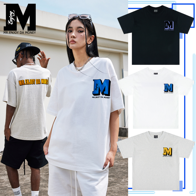 【オープニングセール】 MONEY(MEDM) DA ENJOY MR. ゆるい半袖 3色 大人気 Tシャツ ロゴ Tシャツ・カットソー 【オープニングセール】 MONEY(MEDM) DA ENJOY MR. ゆるい半袖 3色 大人気 Tシャツ ロゴ Tシャツ・カットソー