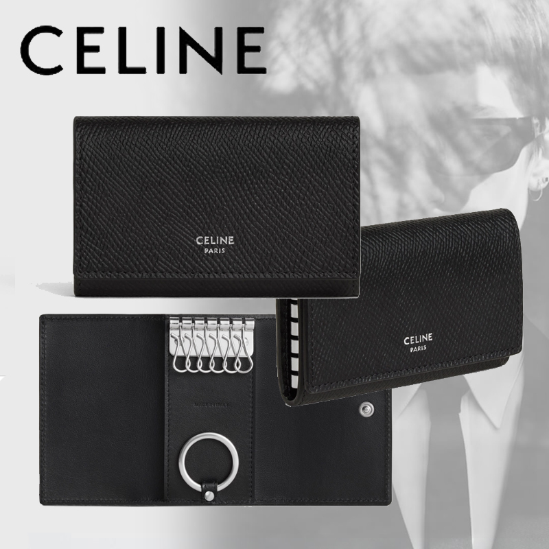 素晴らしい ◆国内発送◆ギフトにも♪【CELINE】キーケース カーフスキン キーケース・キーリング 素晴らしい ◆国内発送◆ギフトにも♪【CELINE】キーケース カーフスキン キーケース・キーリング