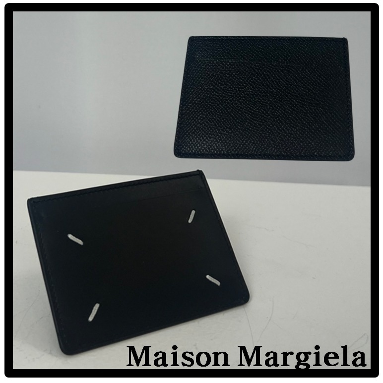 ★関税込★MAISON MARGIELA★ステッチ レザーカードホルダー★