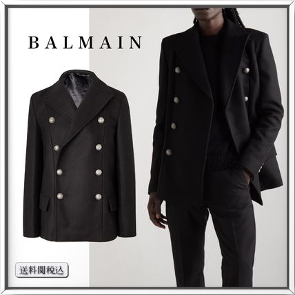 BALMAIN x ピーコート(メンズ) - 海外通販のBUYMA