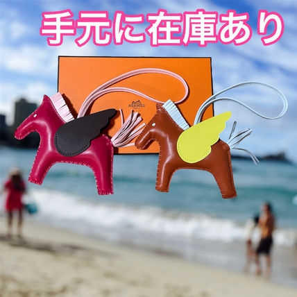イエロー(黄色)系 HERMES(エルメス) バッグチャーム(レディース