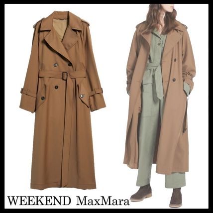 Weekend Max Mara x トレンチコート(レディース) - 海外通販のBUYMA