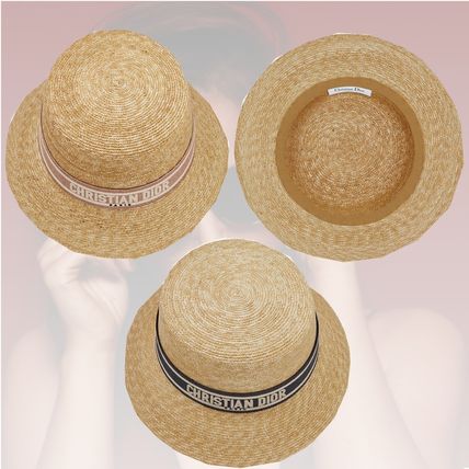 Dior(ディオール) ストローハット(レディース) - 海外通販のBUYMA