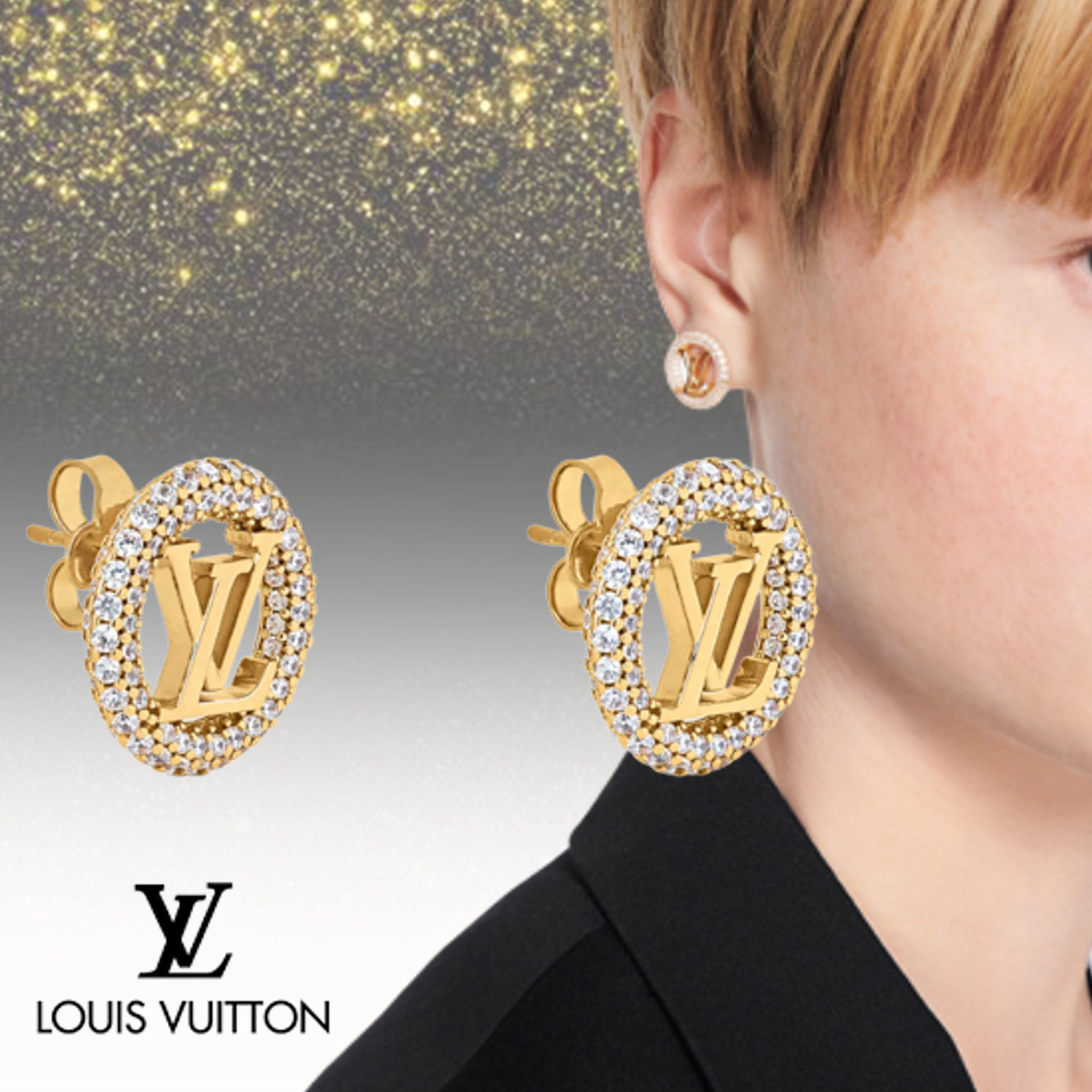 Shop Louis Vuitton Costume Jewelry Casual Style Party Style Elegant Style (LOUISE  PM EARRINGS, M00396) by Mikrie