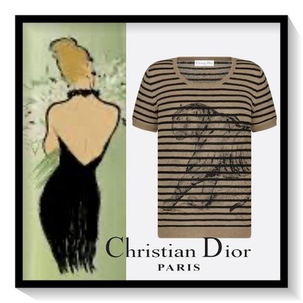 ボーダー Dior(ディオール) Tシャツ・カットソー(レディース) - 海外 ...