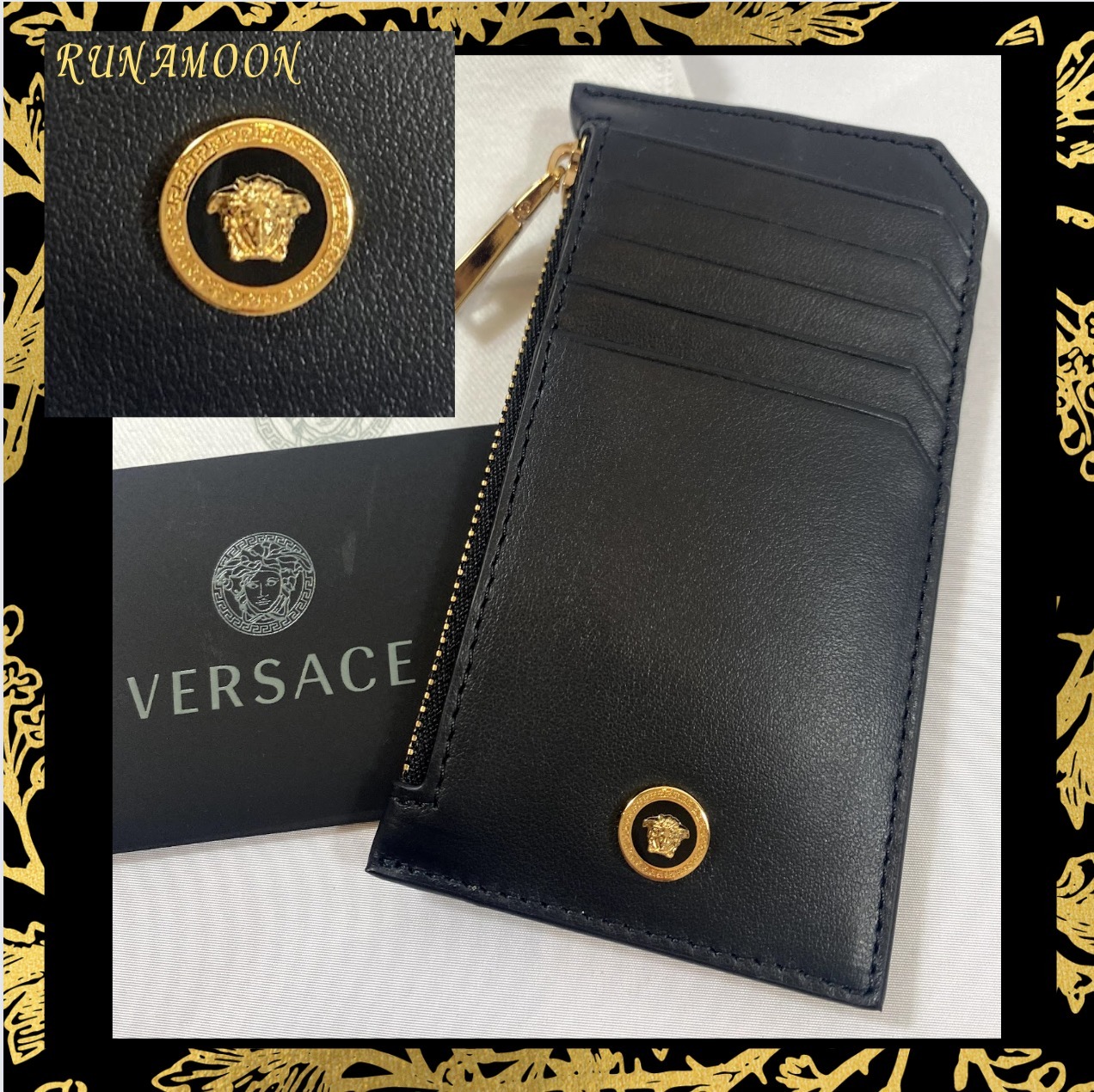 すぐにお届け！手元在庫あり★VERSACE カードケース
