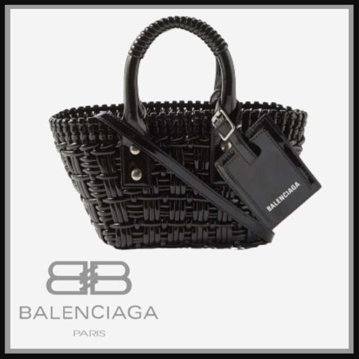 超安い BALENCIAGA ビストロ XXS フェイクレザーバスケットバッグ ショルダーバッグ・ポシェット 超安い BALENCIAGA ビストロ XXS フェイクレザーバスケットバッグ ショルダーバッグ・ポシェット